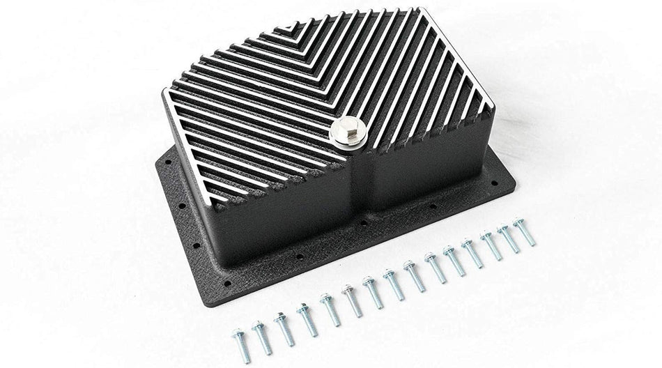 Heavy Duty Cast Aluminum Oil Pan Compatible with 2011-2019 Ford 6.7L Powerstroke Diesel