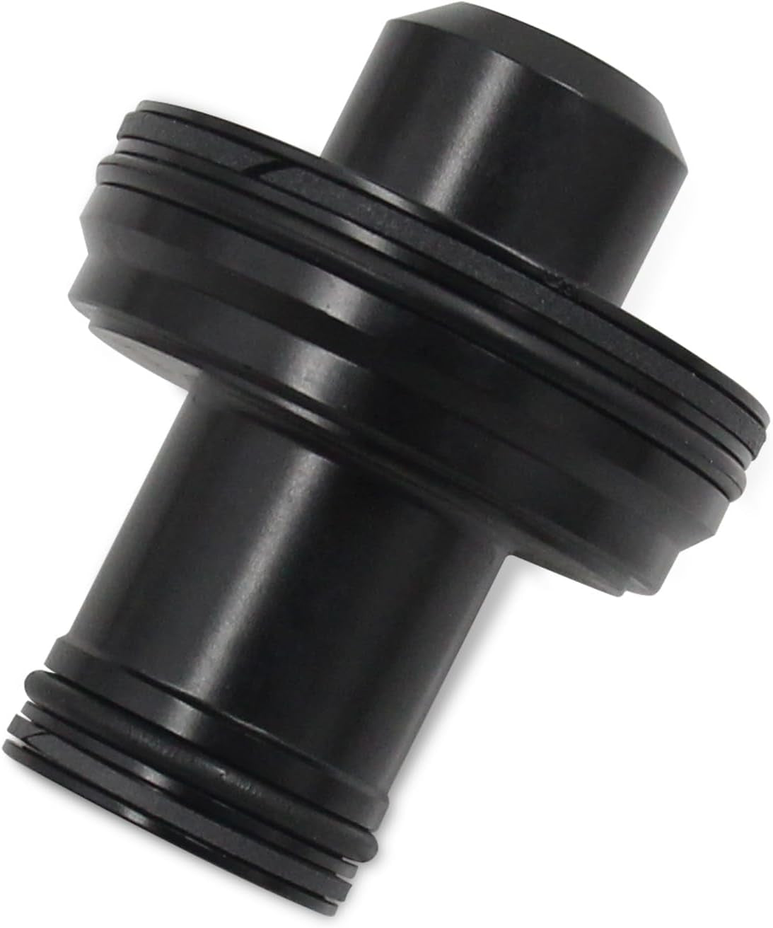 Aluminum Billet Accumulator Piston Kit 22841-04K Fit for Chrysler 42RE 42RH 46RE 46RH 47RE 47RH 48RE A727 A518 A618 A727 A904 Black&Blue (Black)