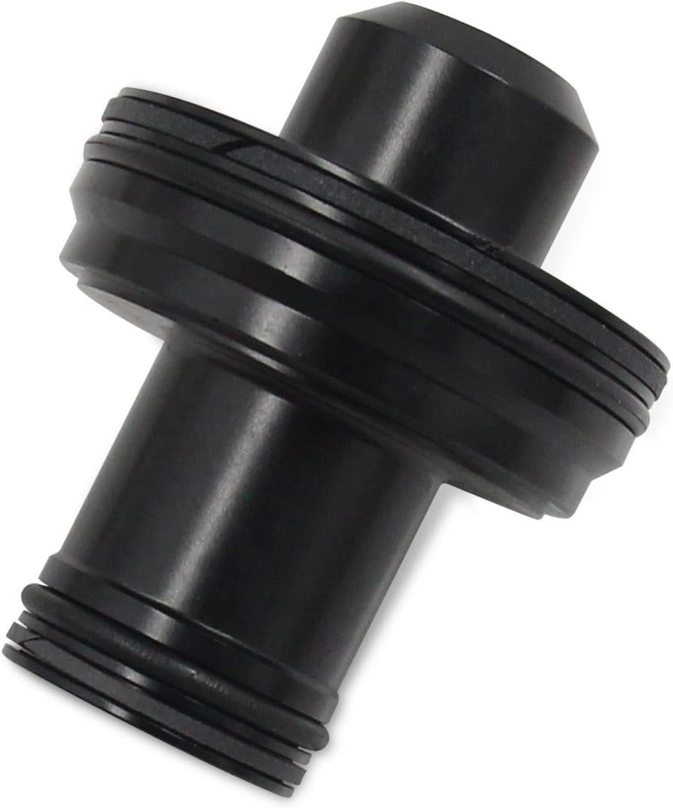 Aluminum Billet Accumulator Piston Kit 22841-04K Fit for Chrysler 42RE 42RH 46RE 46RH 47RE 47RH 48RE A727 A518 A618 A727 A904 Black&Blue (Black)