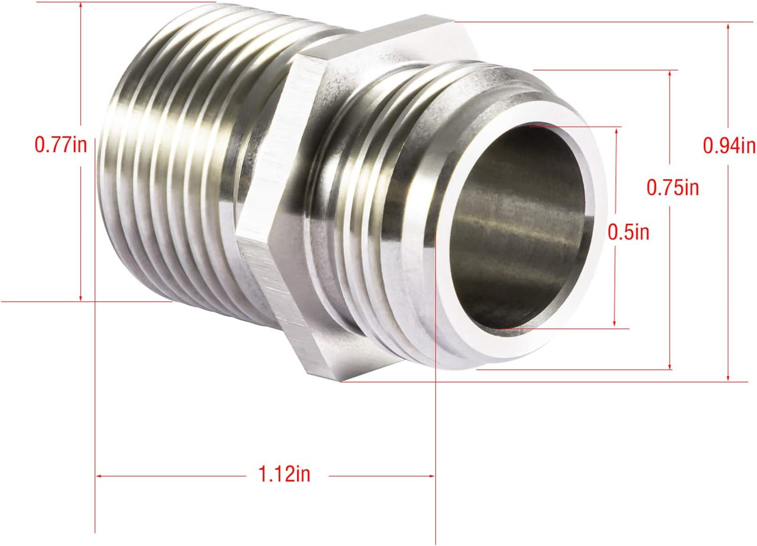 68RFE Transmission Spin on Filter Screw Stainless Steel Upgrade Fits for Dodge RAM 2500 3500 Trucks Cummins Diesel 6.7L Engine