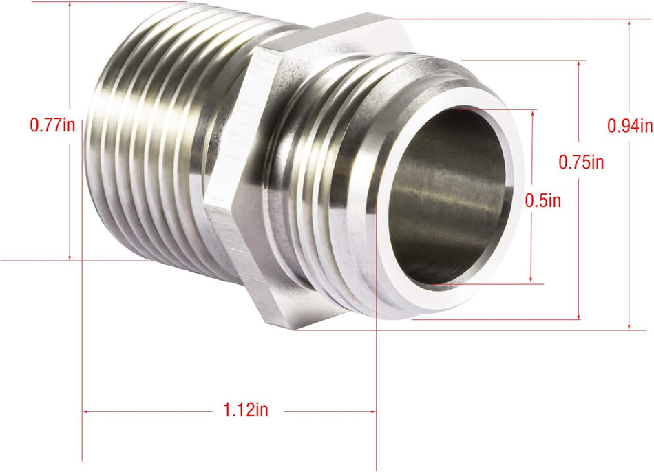 68RFE Transmission Spin on Filter Screw Stainless Steel Upgrade Fits for Dodge RAM 2500 3500 Trucks Cummins Diesel 6.7L Engine