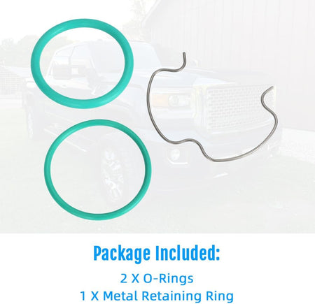 For 2006-2016 Duramax 6.6L Lower Radiator Hose Clip and Seal Kit