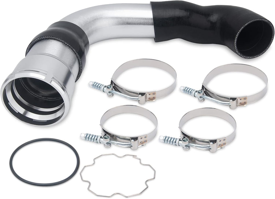 Cold Side Intercooler Pipe Upgrade Kit for Ford 6.7L Powerstroke Diesel 2011-2016 F250 F350 F450，3.5 Inch Intercooler Piping Kit.