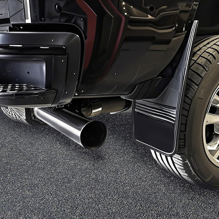 Diesel Exhaust Elbow Tip, Side Exit Exhaust Tip, Chromed Turndown Exhaust Tip (4'' Inlet/5'' Outlet)