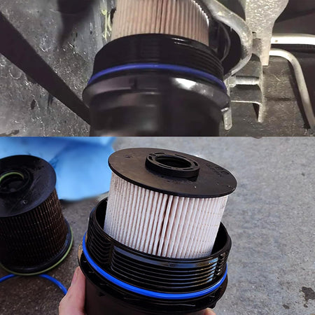 TP1015 Fuel Filter Compatible with 2017-2024 Chevy Cruze, Silverado, GMC, Sierra 6.6L Duramax Fuel Filter (2 Pack)
