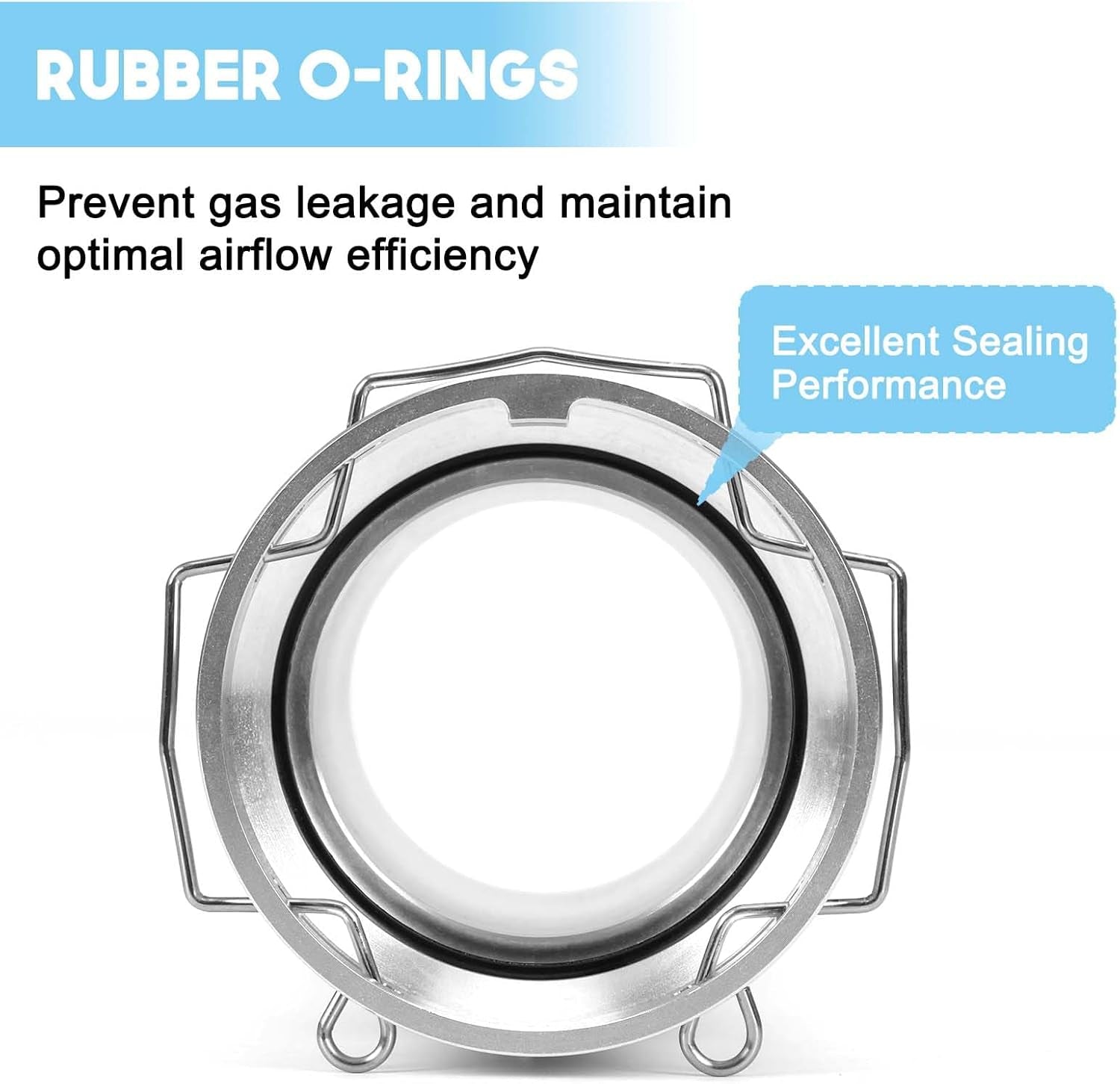 55513244 Upgraded Turbo Intercooler Resonator Tube Compatible with GMC Yukon Chevrolet Silverado Tahoe Suburban with 3.0L Duramax 2020-2024 (O-Ring Included)