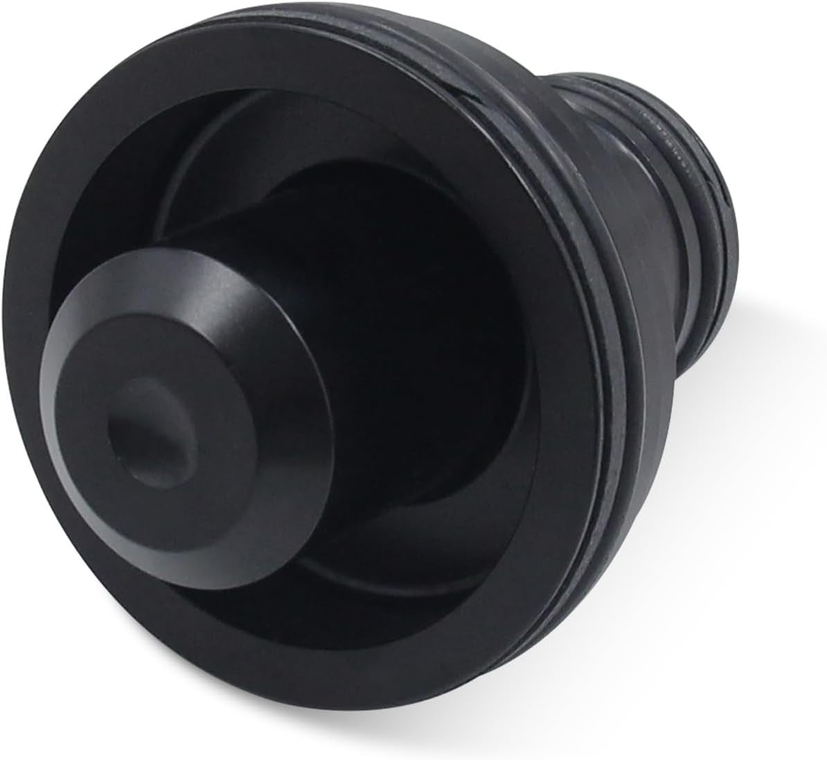 Aluminum Billet Accumulator Piston Kit 22841-04K Fit for Chrysler 42RE 42RH 46RE 46RH 47RE 47RH 48RE A727 A518 A618 A727 A904 Black&Blue (Black)