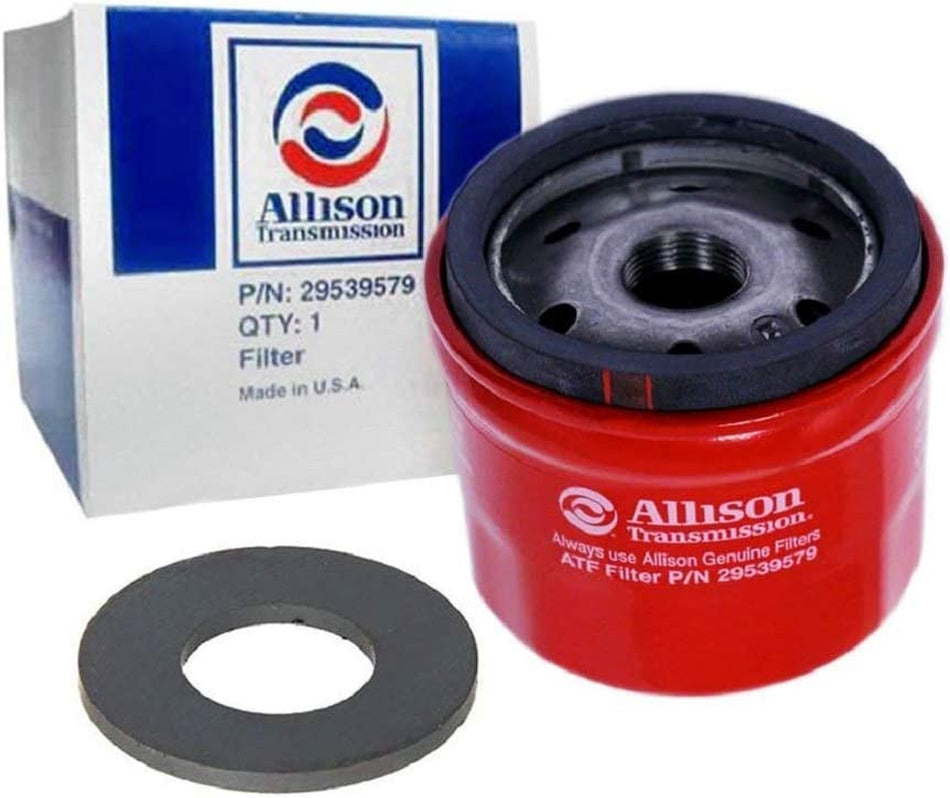 Filter Kit -  Screw-On Filter with Magnet - Entire Kit for Replacing Filter on Alison Transmission per OEM Specs. True OEM Filter!