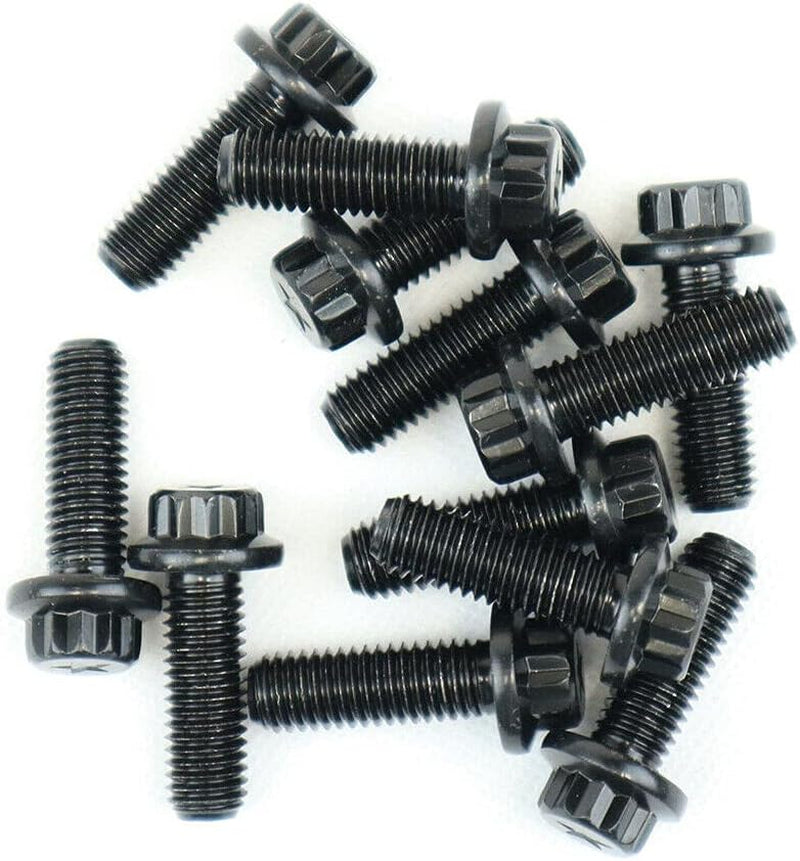 12 Point up Pipe Bolt Set Compatible with 2001-2016 Chevy Silverado/Gmc Sierra 6.6L LBY LLY LBZ LMM LML Duramax Diesel