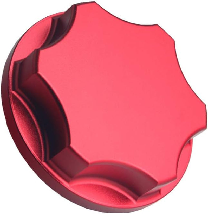 Billet Aluminum Oil Fill Cap for 1999-2010 Ford Powerstroke Diesel 6.0L 7.3L 6.4L (Red)