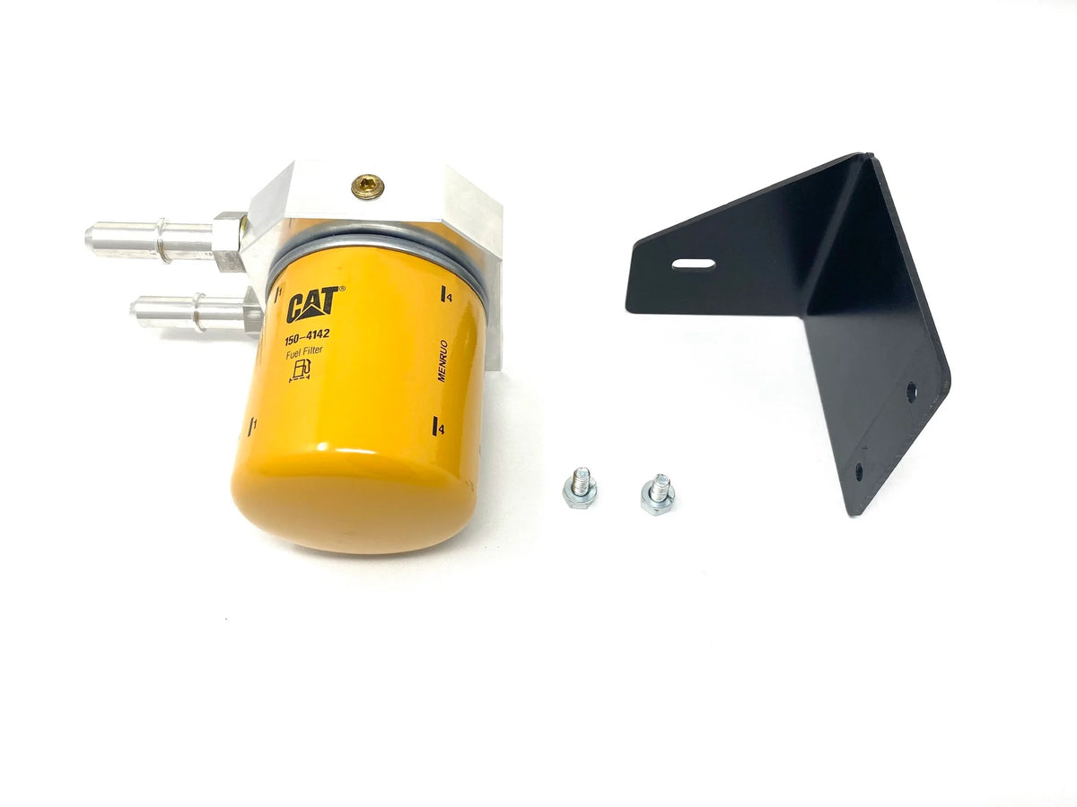 20-24 6.7 Powerstroke Cat Fuel Filter Adapter & Fuel Bowl Delete - Auction - The Diesel Market Place