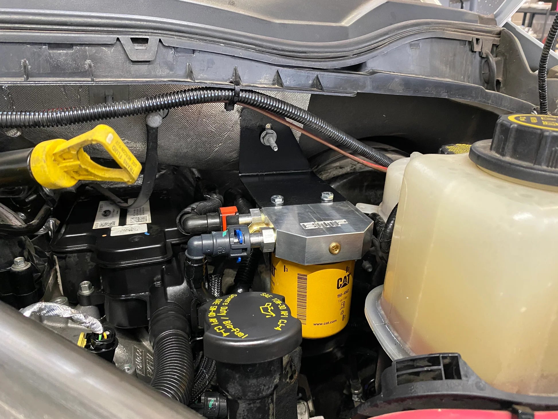 17-19 6.7 Powerstroke Front & Rear Cat Fuel Filter Adapter & Fuel Bowl Delete - Auction - The Diesel Market Place