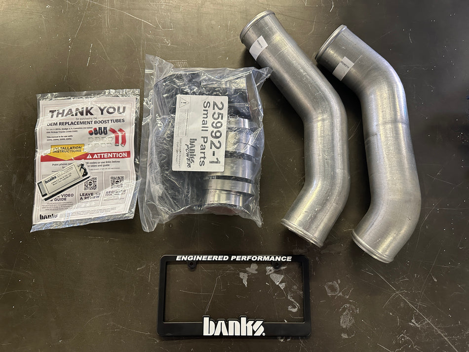 Banks 25992-1 Boost Tubes for 2013+ 6.7 Cummins - Auction