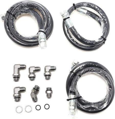 Allison-Transmission Cooler Hose Line Fitting Kit for 2006-2010 GM GMC Chevy 6.6L LBZ LMM Duramax Diesel