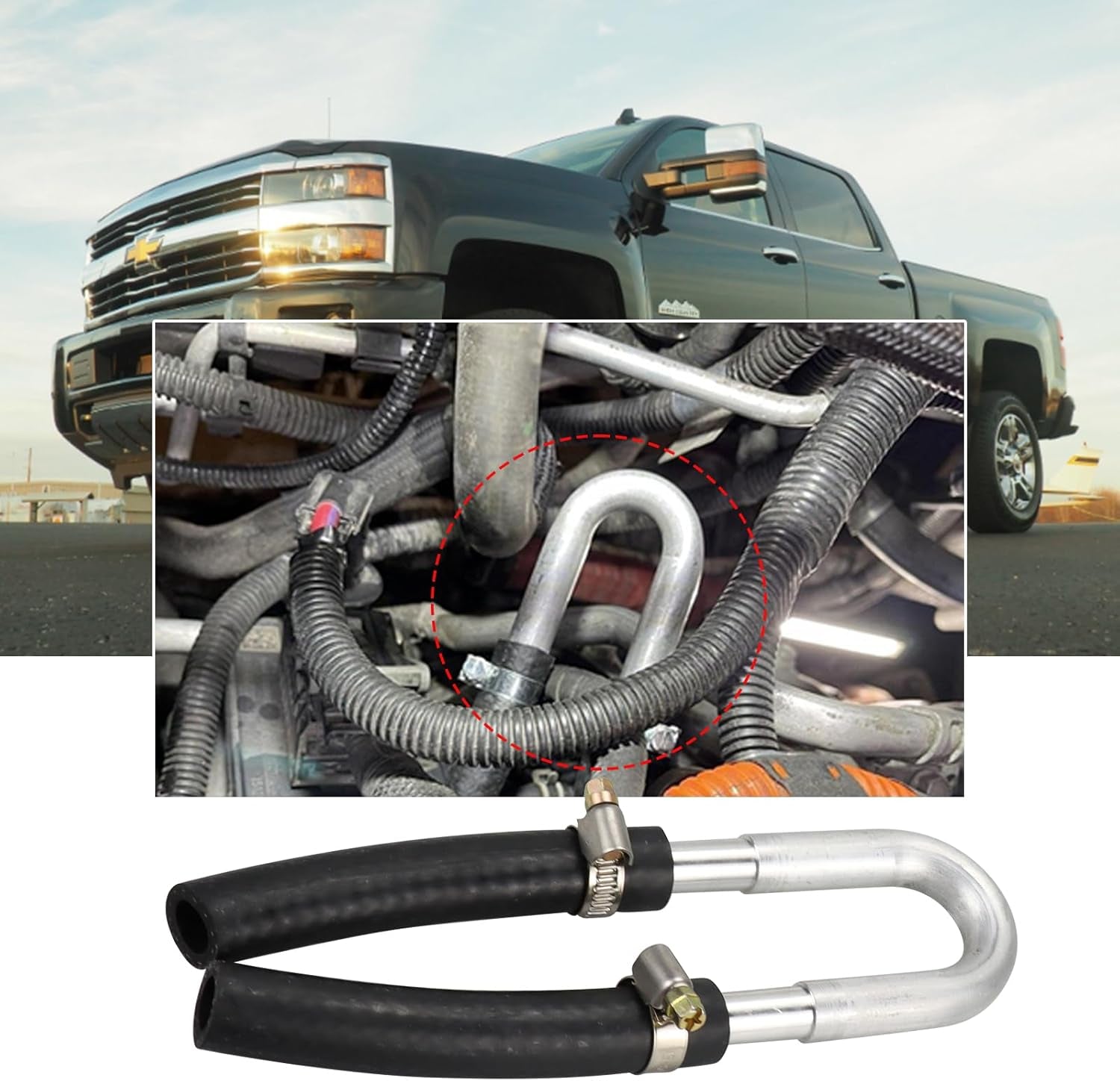 Fuel Filter Removal Bypass Kit Fit for 2001-2016 Duramax