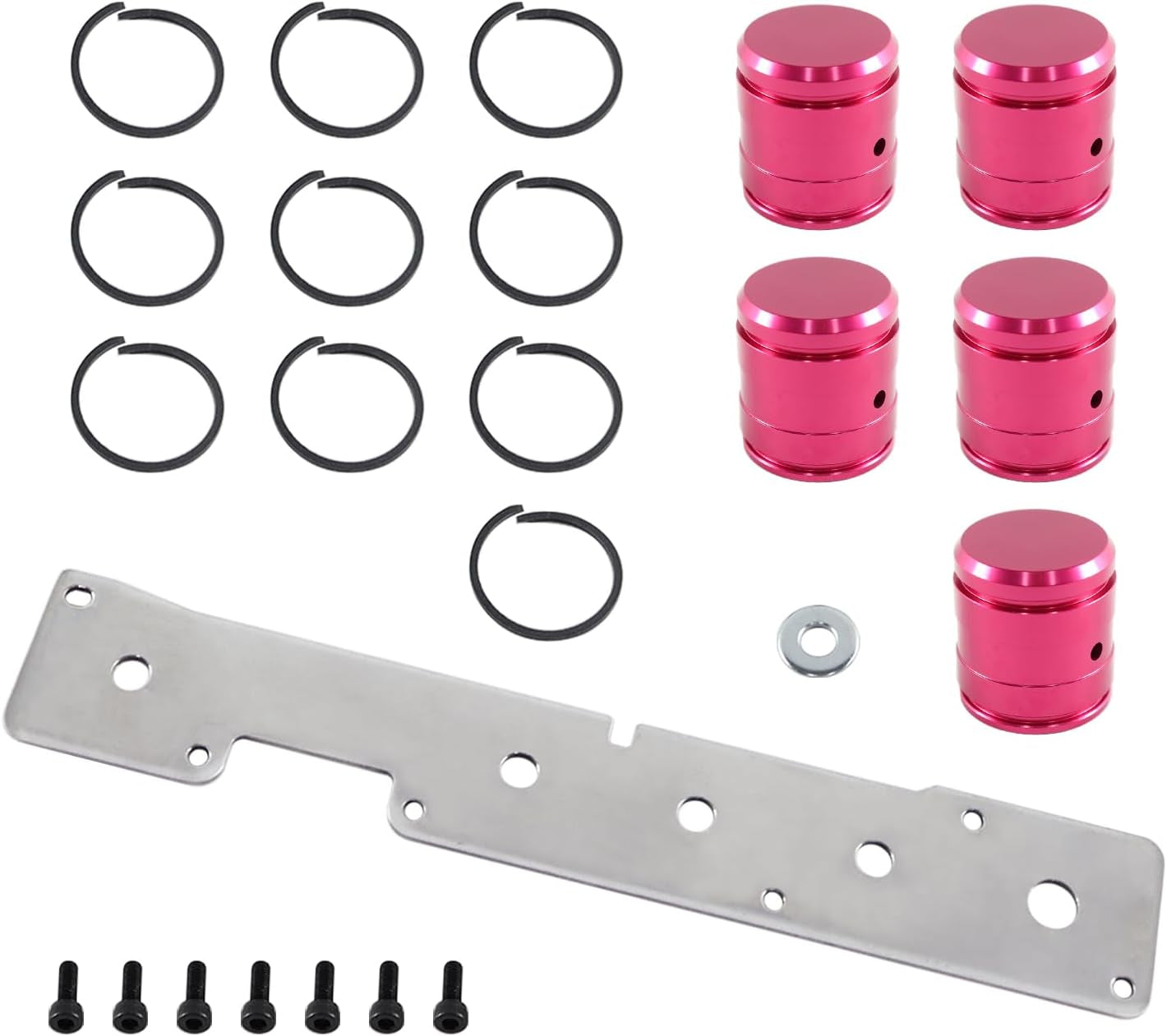 45RFE 5-45RFE 68RFE HD Billet Accumulator Pistons 5-Hard Anodized