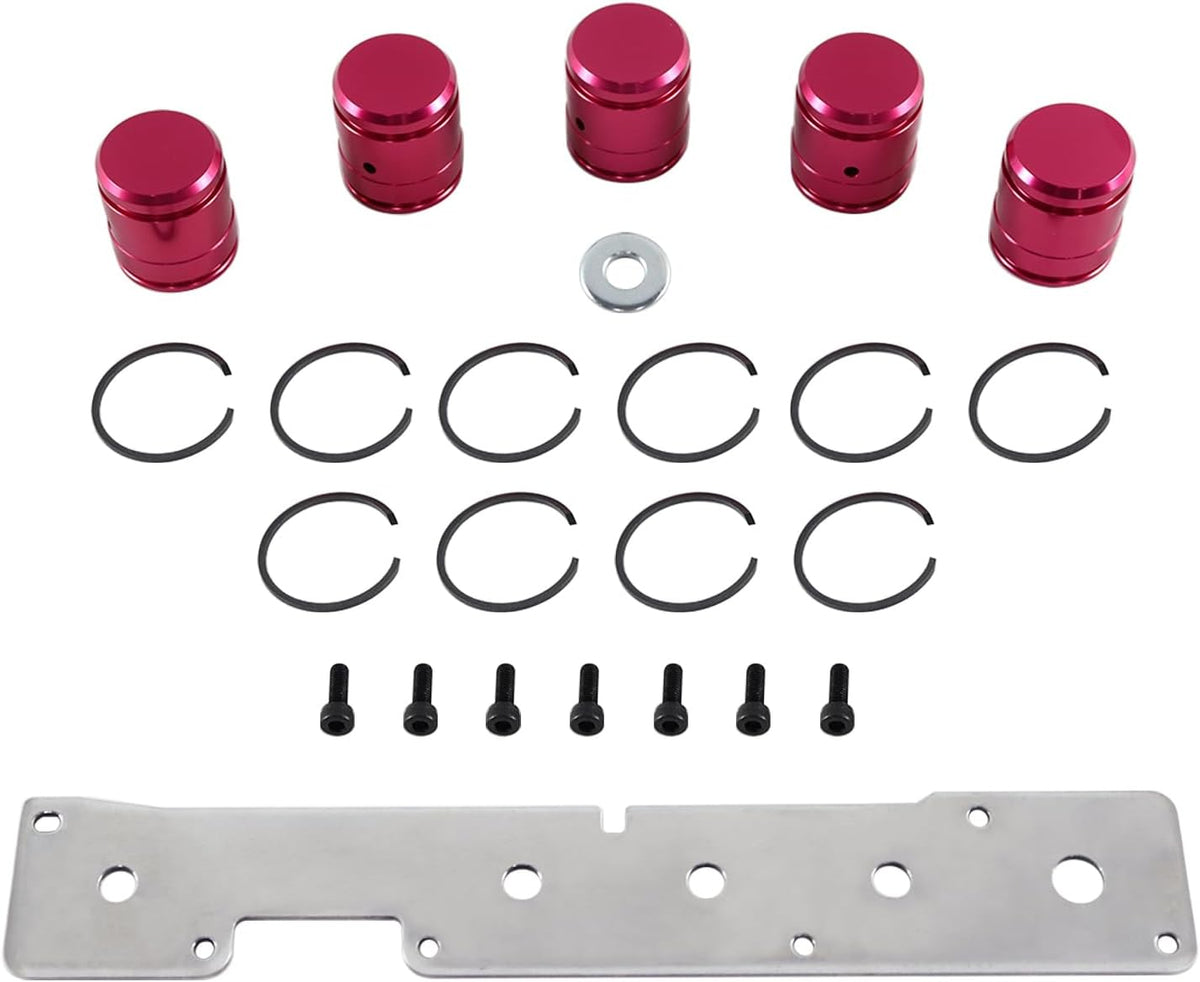 45RFE 5-45RFE 68RFE HD Billet Accumulator Pistons 5-Hard Anodized