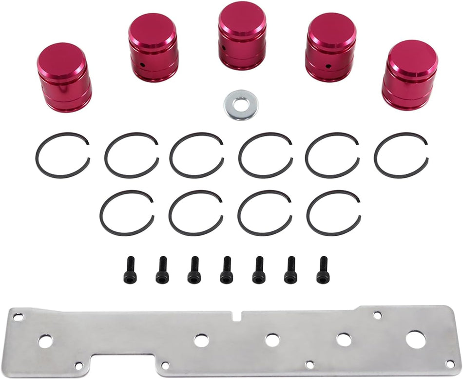 45RFE 5-45RFE 68RFE HD Billet Accumulator Pistons 5-Hard Anodized