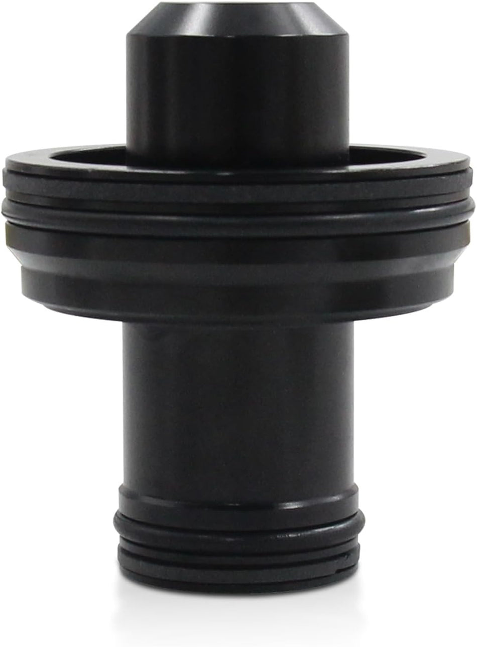 Aluminum Billet Accumulator Piston Kit 22841-04K Fit for Chrysler 42RE 42RH 46RE 46RH 47RE 47RH 48RE A727 A518 A618 A727 A904 Black&Blue (Black)