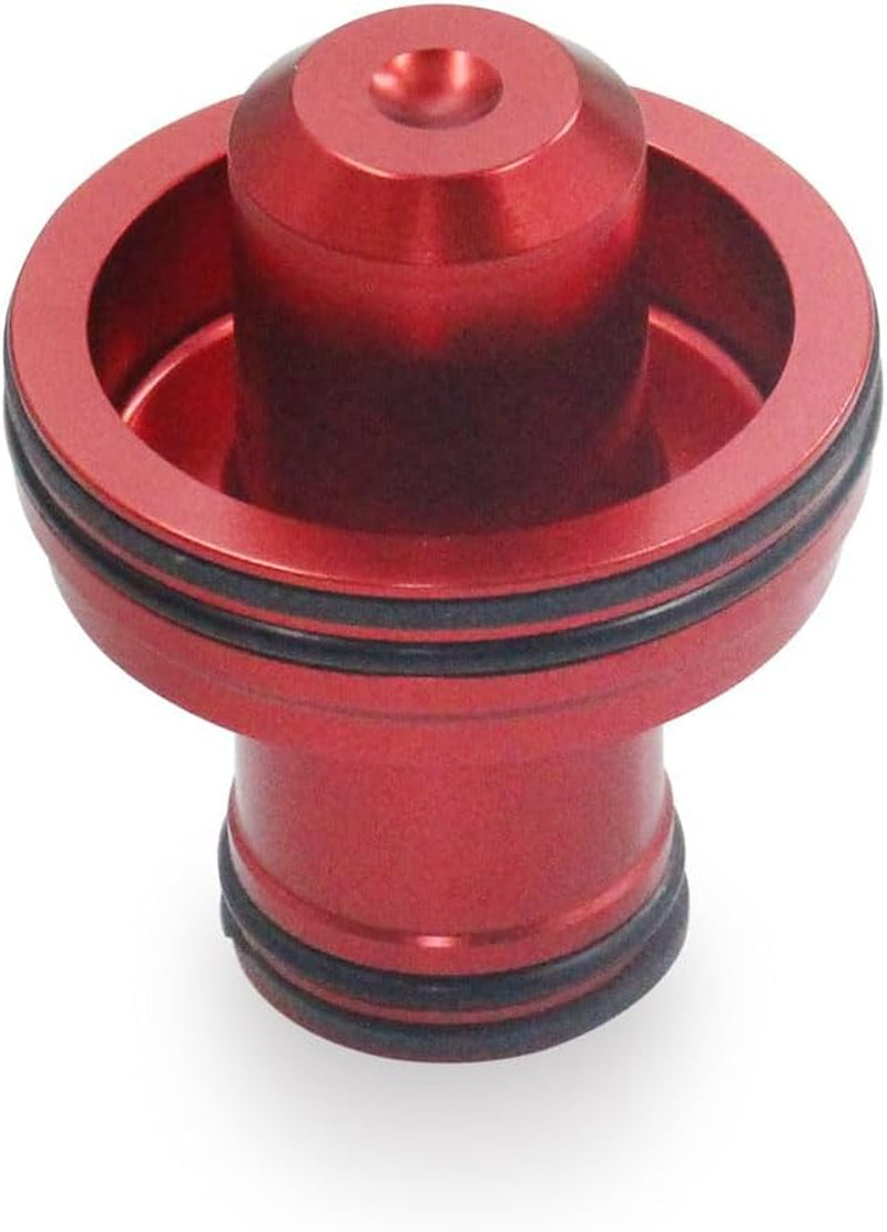 Anodized Aluminum Billet Accumulator Piston Kit 22841-04K Compatible for Chrysler 36RH, 37RH,46RH, 46RE,47RH, 47RE, 48RE,42RH, 42Re,A727,A518,A618,A904-Red