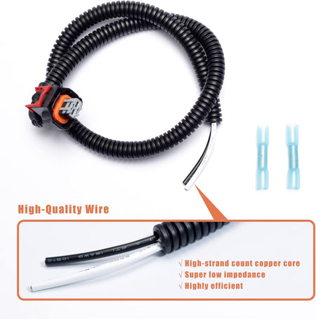 PT3739 Injector Pigtail Connector Replacement for Duramax L5P Engine V8 6.6L Original Equipment Multi-Purpose Wire Plug Pigtail Kit