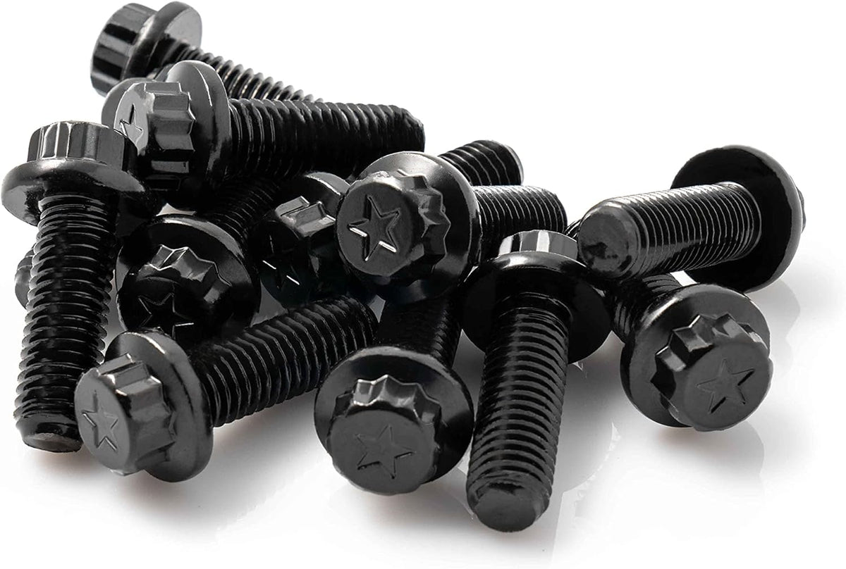 12 Point up Pipe Bolt Set Compatible with 2001-2016 Chevy Silverado/Gmc Sierra 6.6L LBY LLY LBZ LMM LML Duramax Diesel