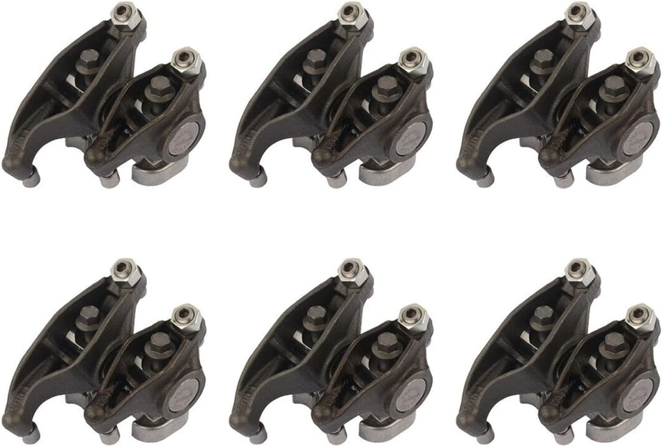 6pcs Rocker Lever Assembly Replacement for 1999-2018 Dodge Ram 2500 3500 5.9 6.7 Cummins Rocker Arms